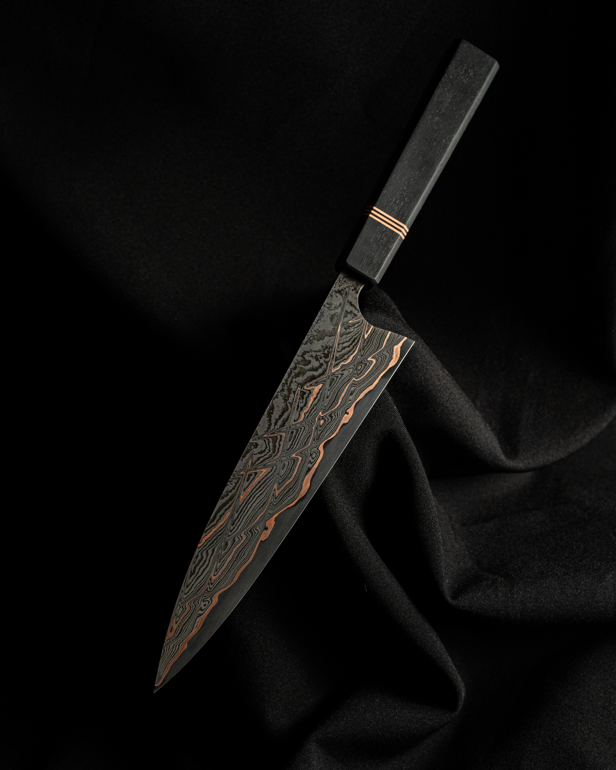 Copper Damascus Set