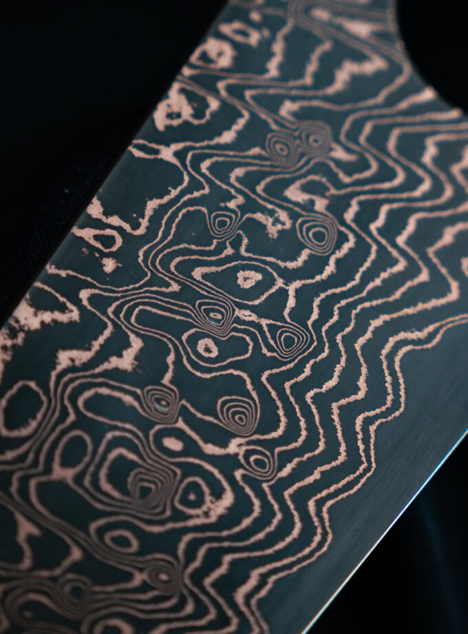 Copper Damascus Gyuto