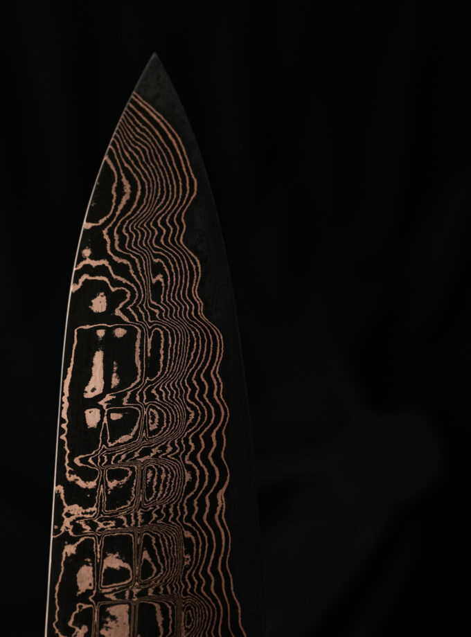 Copper Damascus Gyuto