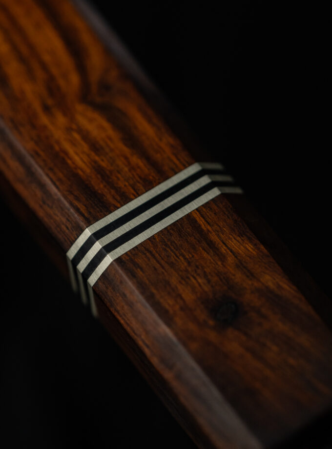 Copper-nickel Damascus Sgrind Nakiri