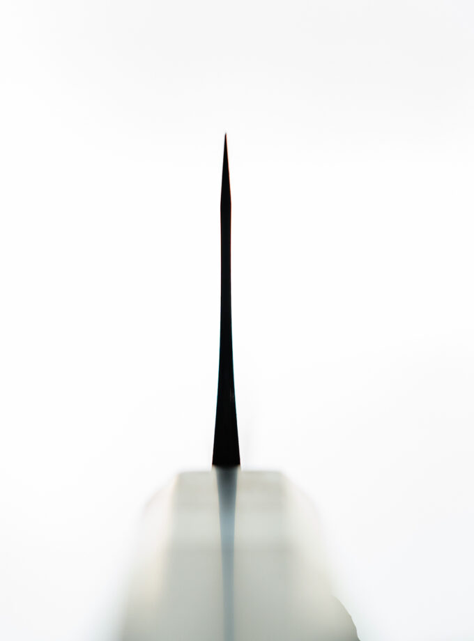 Copper-nickel Damascus Sgrind Nakiri