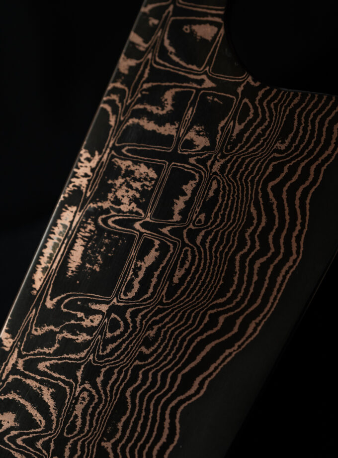 Copper Damascus Gyuto
