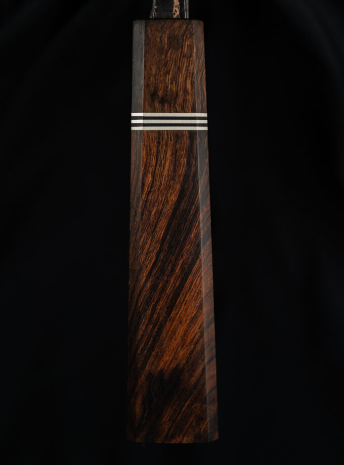 Copper-nickel Damascus Gyuto