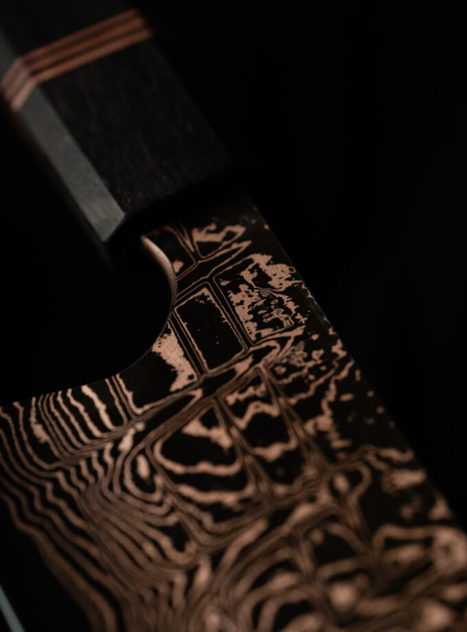Copper Damascus Gyuto