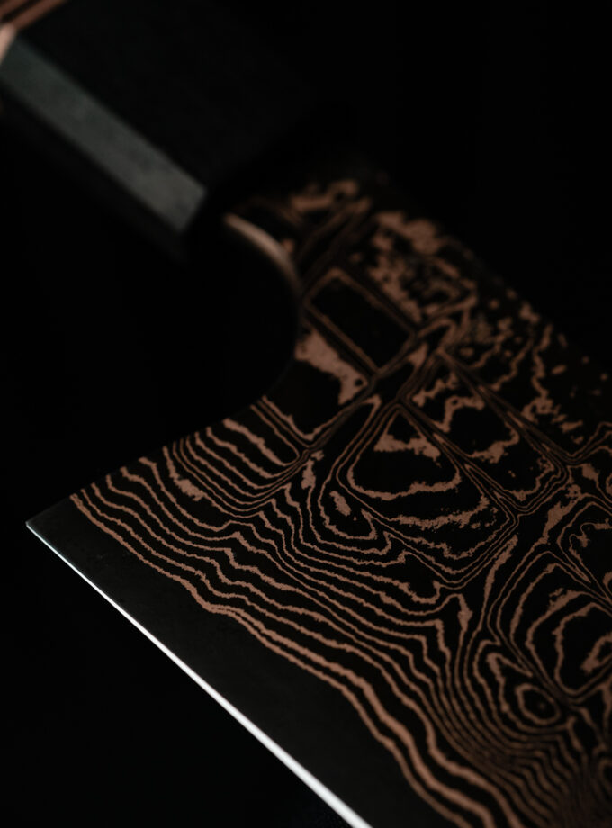 Copper Damascus Gyuto