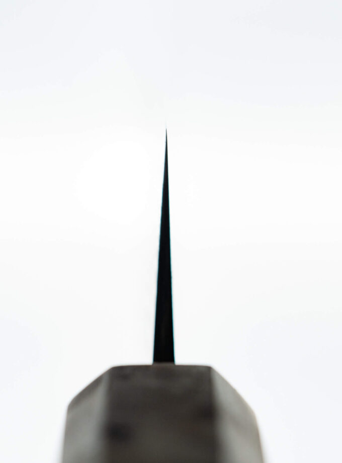 Stainless damascus kiritsuke sujihiki